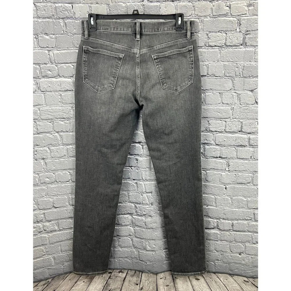 Banana Republic Men's Black Gray Slim‎ Fit Jeans Size 33 x 34